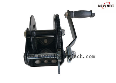 Chiny Mini ręczna wciągarka ręczna 360kg Czarna wciągarka ręczna w proszku z ratchetem dostawca