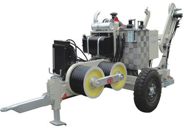 Chiny SA-YQ60 60KN Hydrauliczny ściągacz do kabli Konstrukcja elektryczna z silnikiem Diesla fabryka